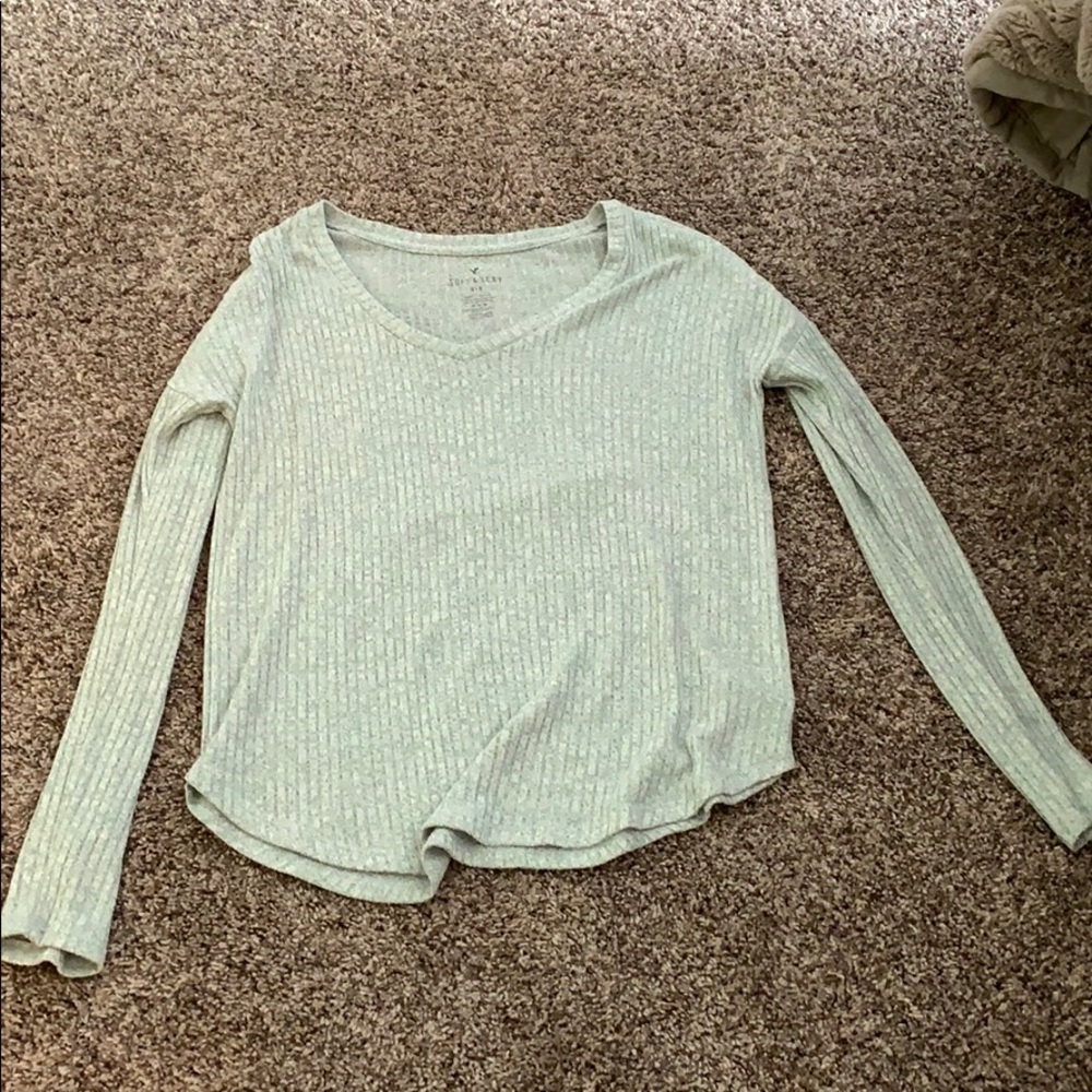 Long sleeve American eagle top